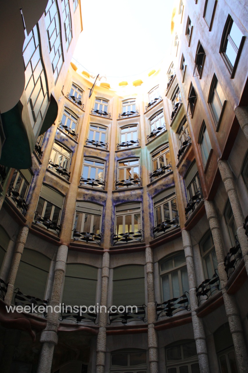 Courtyard - La Pedrera