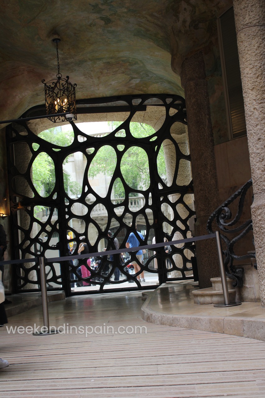 Wrought-Iron Gate - La Pedrera