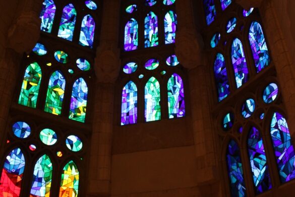 Stained-Glass Windows, La Sagrada Familia